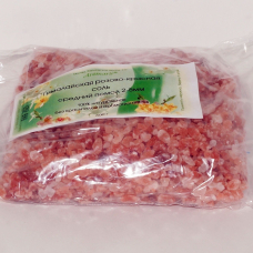 Гималайская розово-красная соль средний помол 2-5мм (500г)